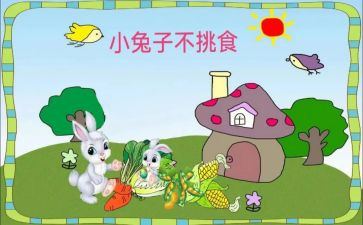 幼儿园中班不挑食教案5篇