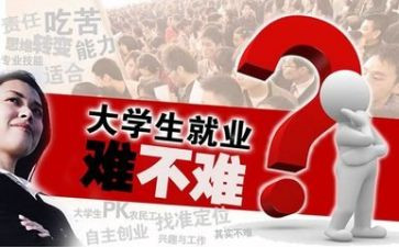 大学生就业问题调查报告8篇