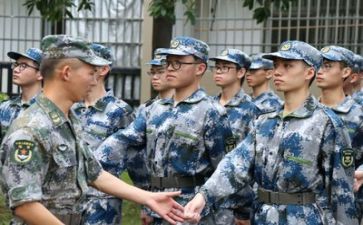 去军训心得体会600字5篇