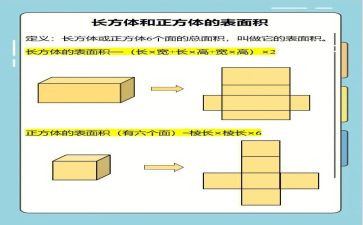 长方体正方体的认识教案6篇