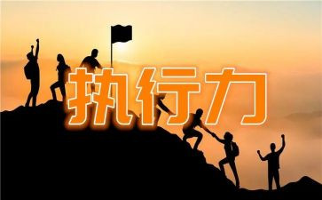 执行力和团队心得体会精选8篇