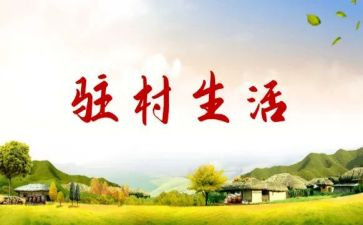 驻村以来工作总结7篇